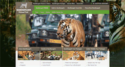 Desktop Screenshot of bandhavgarh-national-park.com
